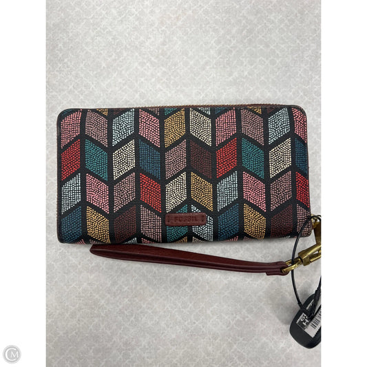 Wallet By Fossil, Size: Large