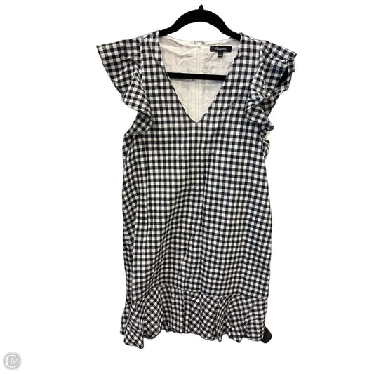 Dress Casual Short By Madewell In Plaid Pattern, Size: S