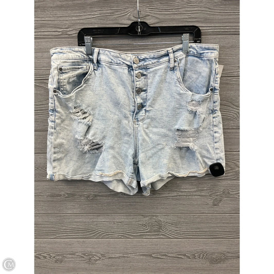 Shorts By Time And Tru In Blue Denim, Size: 20