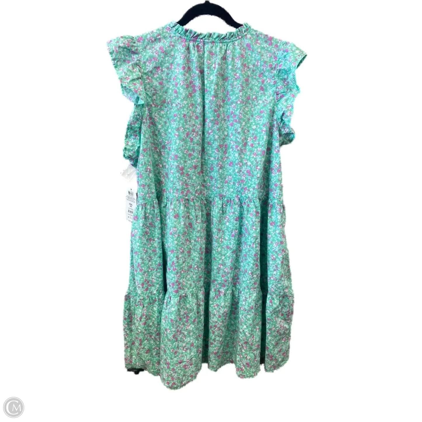 Dress Casual Short By Time And Tru In Green, Size: 3x