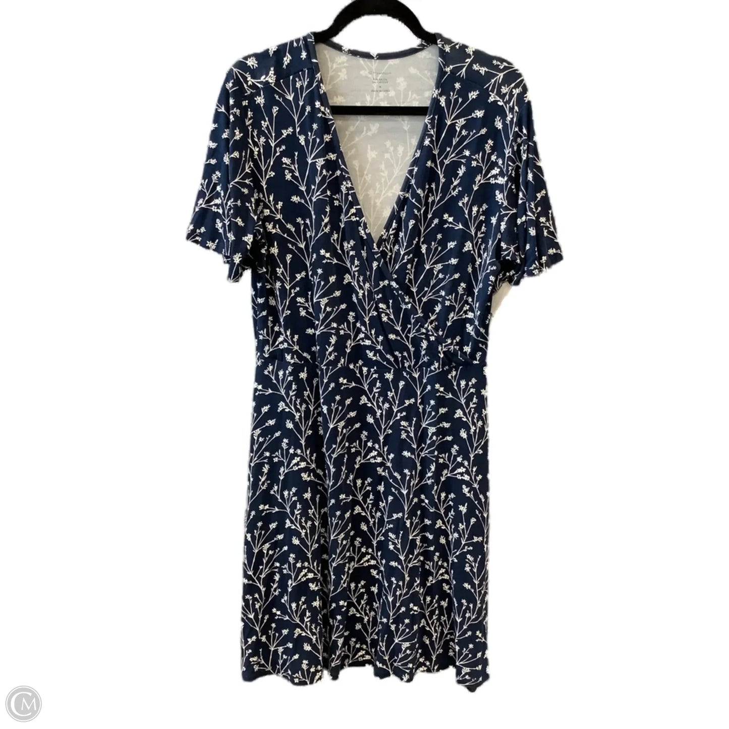 Dress Casual Midi By 41 Hawthorn In Navy, Size: Xl