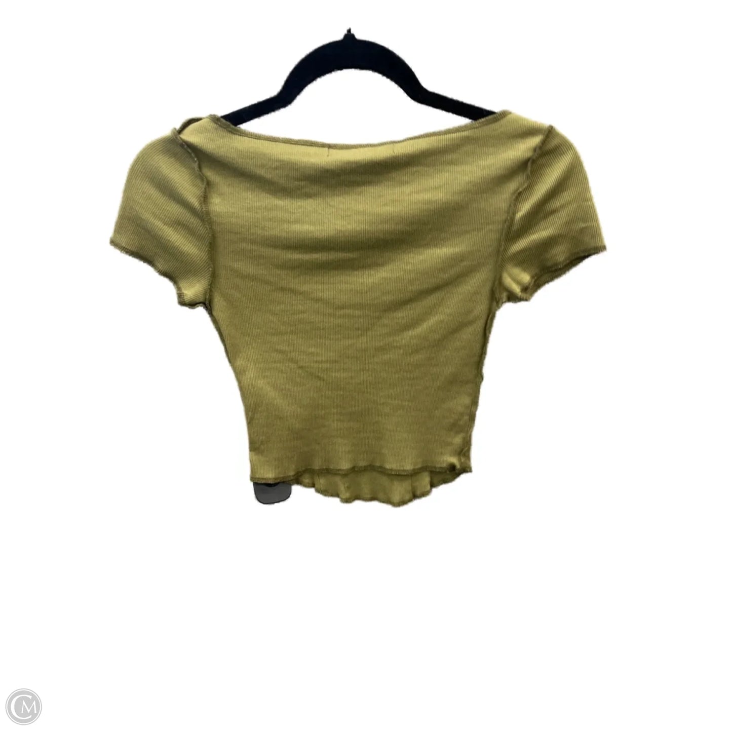 Top Short Sleeve By Urban Outfitters In Green, Size: Xs