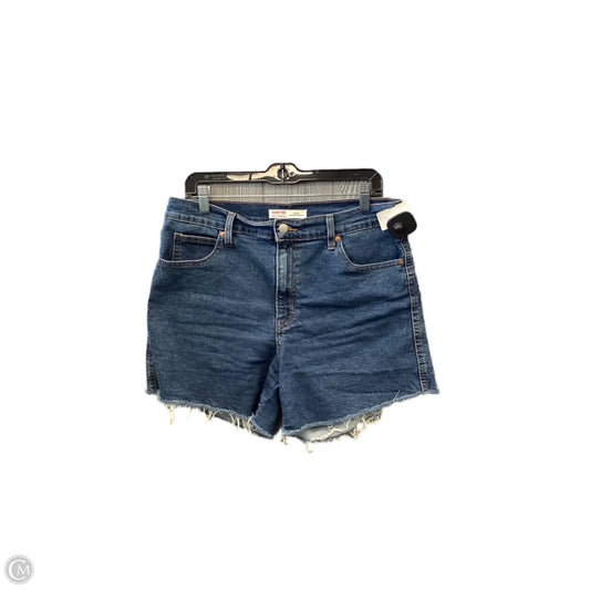 Shorts By Levis In Blue Denim, Size: 12