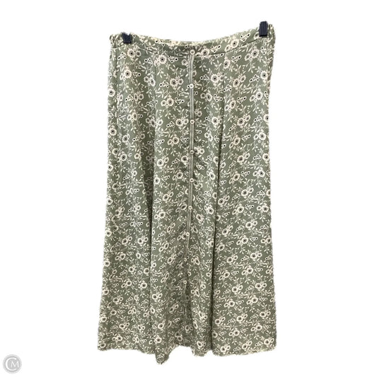 Skirt Midi By Max Studio In Green, Size: 0