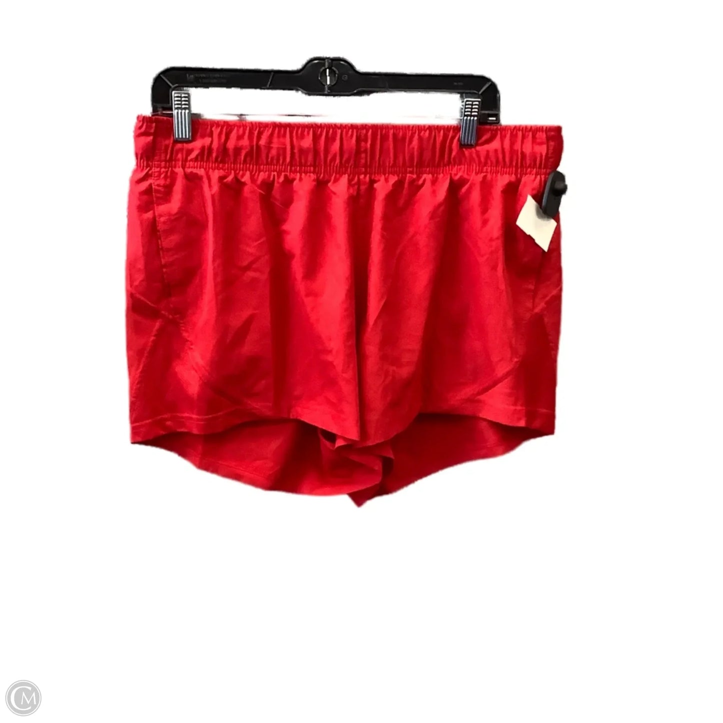 Athletic Shorts By Athletic Works In Red, Size: L