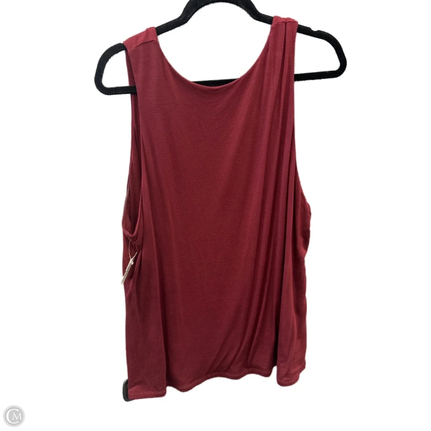 Top Sleeveless By Maurices In Red, Size: 2x