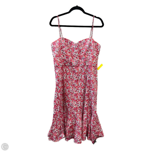 Dress Casual Short By J. Crew In Floral Print, Size: L
