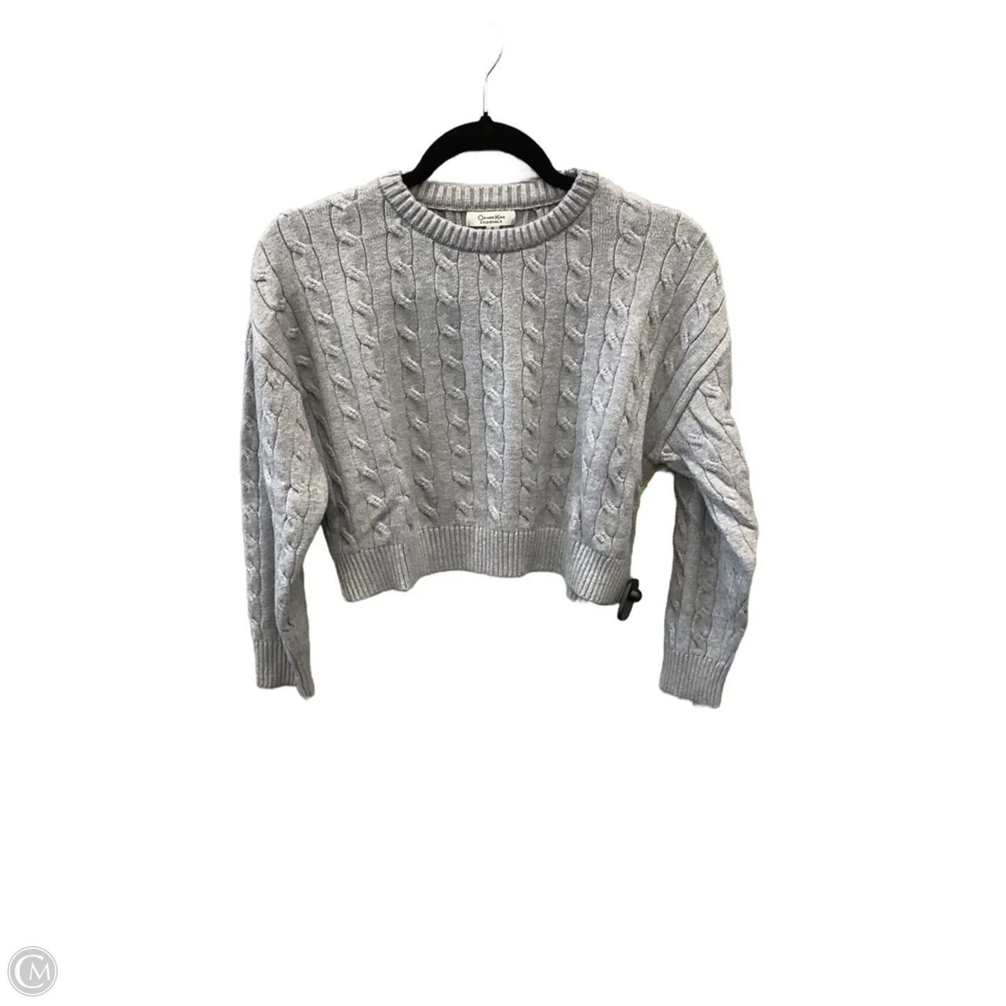 Sweater By Clothes Mentor In Grey, Size: S
