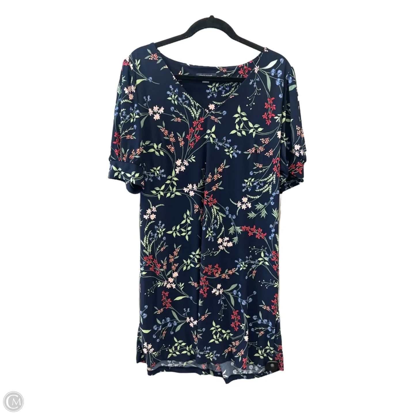 Dress Casual Midi By Tommy Hilfiger In Blue, Size: Xl