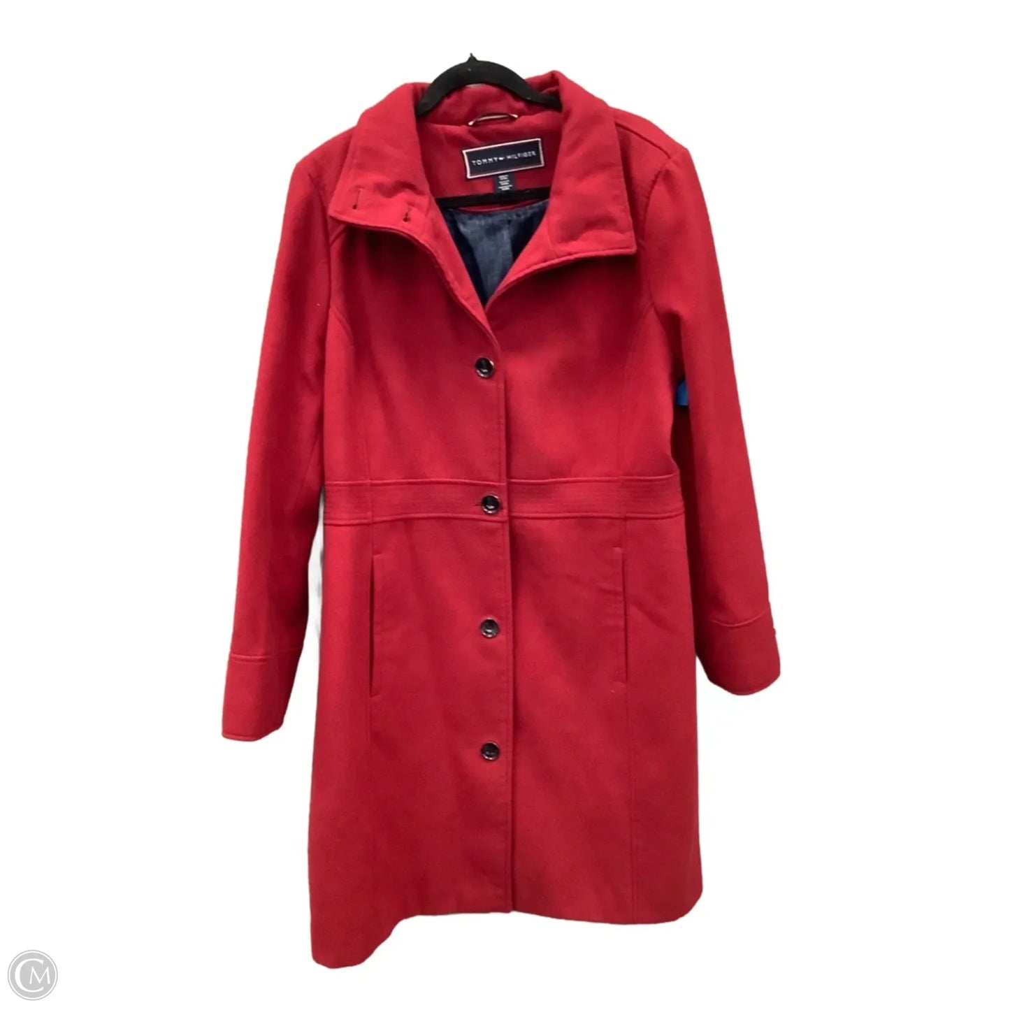 Coat Wool By Tommy Hilfiger In Red, Size: Xl