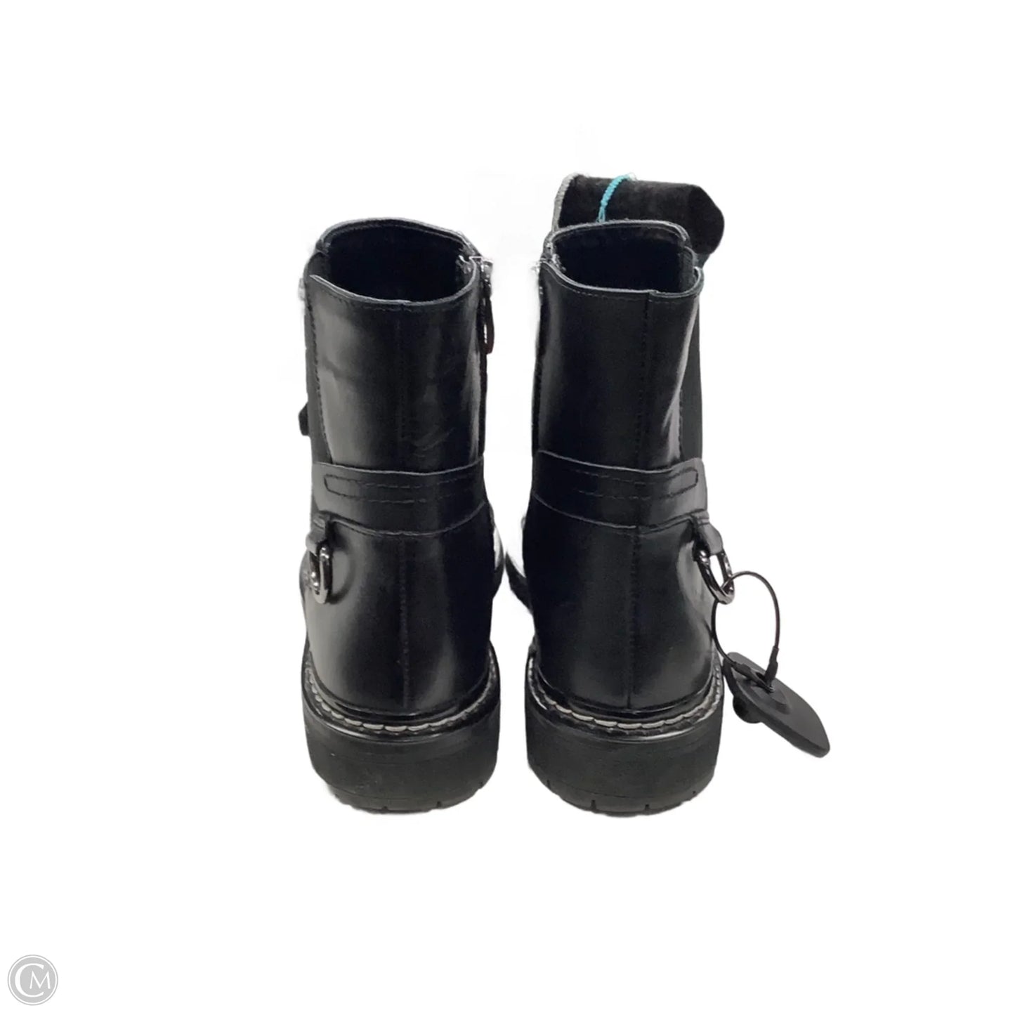 Boots Ankle Flats By Franco Sarto In Black, Size: 8.5