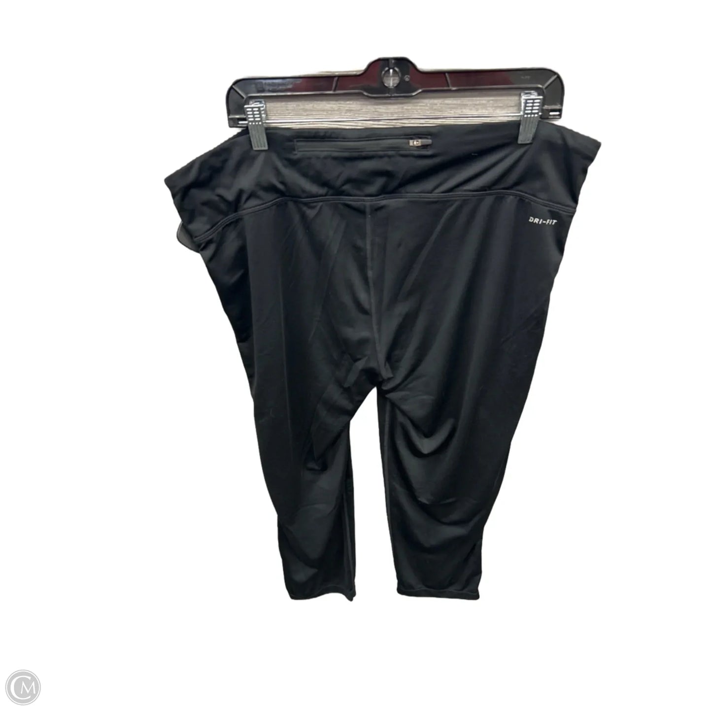 Athletic Leggings Capris By Nike Apparel In Black, Size: 2x