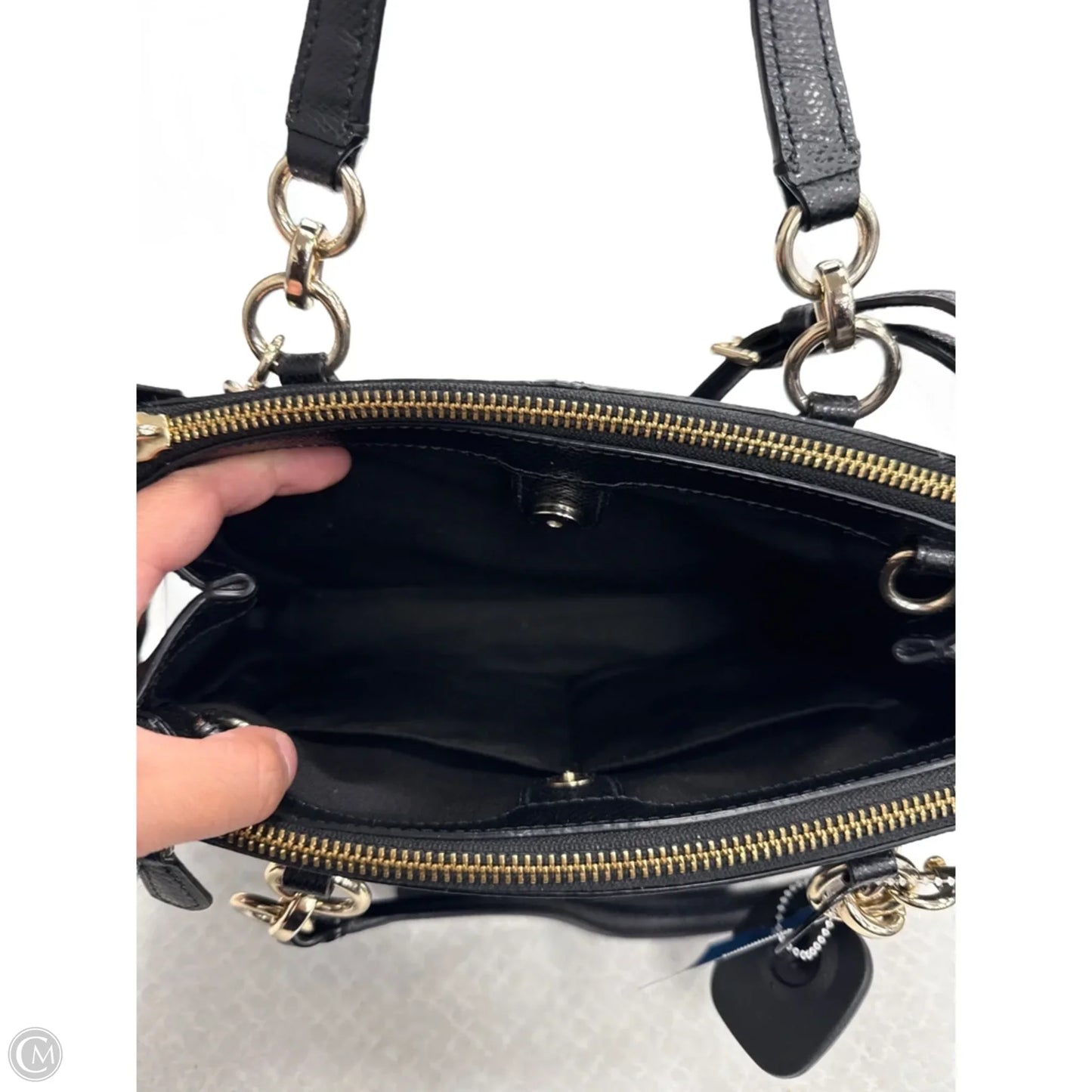 Crossbody Designer By Coach, Size: Small