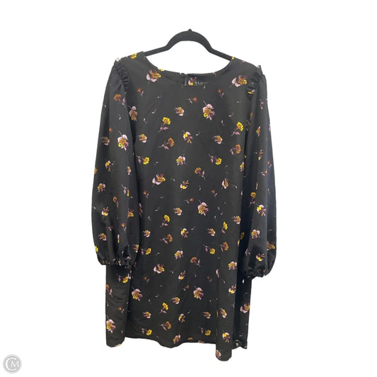 Dress Casual Short By Eloquii In Black, Size: Xl