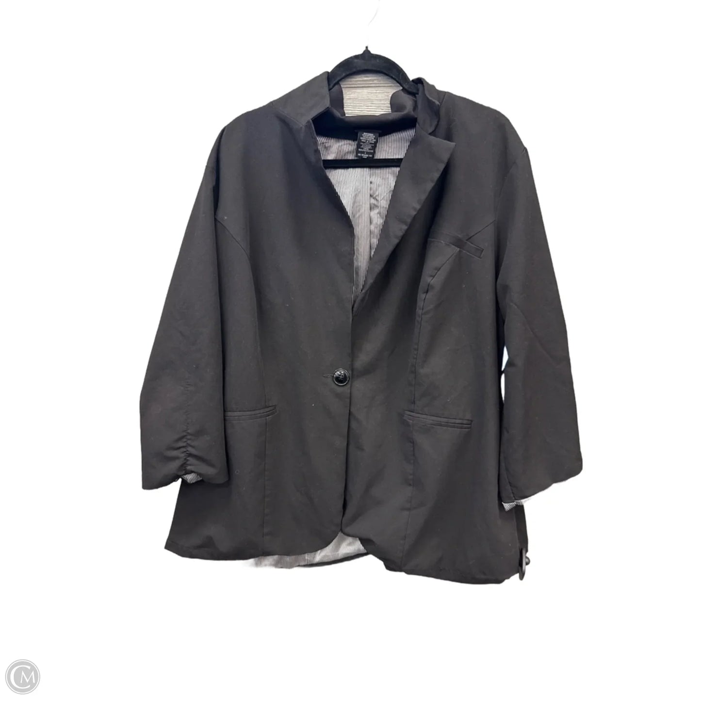 Blazer By Torrid In Black, Size: 3x