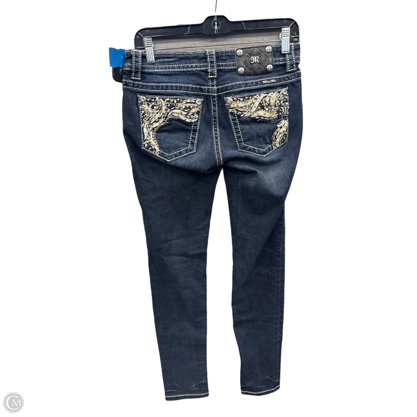 Jeans Skinny By Miss Me In Blue Denim, Size: 2