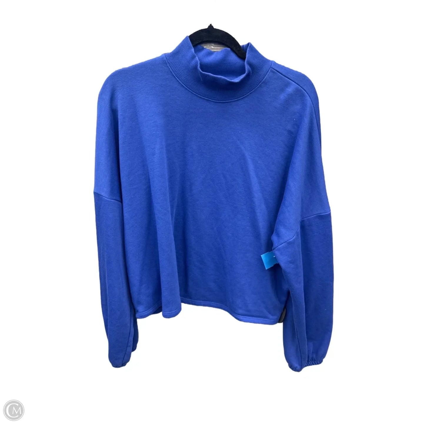 Sweatshirt Crewneck By Clothes Mentor In Blue, Size: L