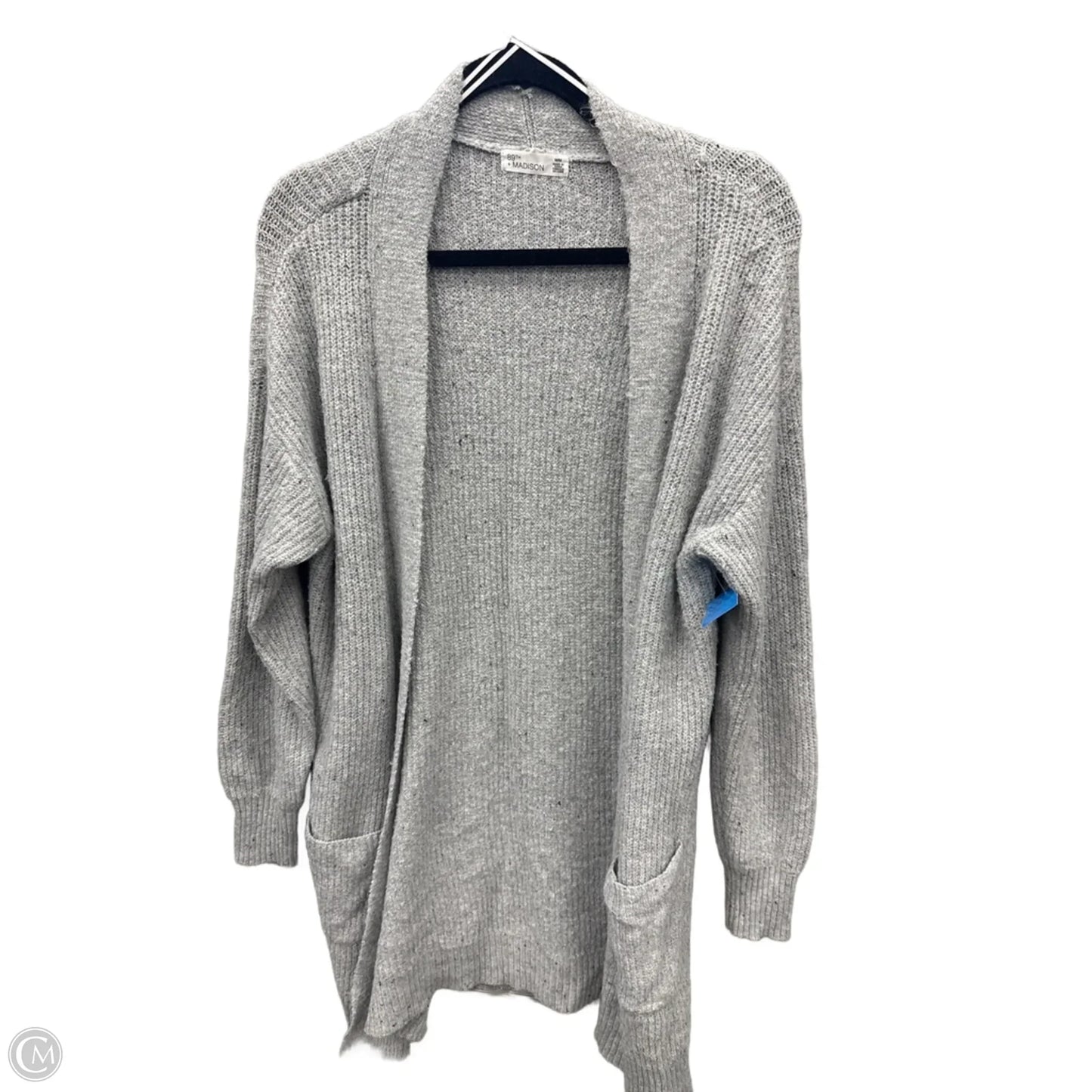 Sweater Cardigan By 89th And Madison In Grey, Size: M