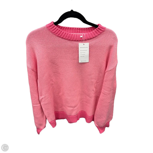 Sweater By Zesica In Pink, Size: S