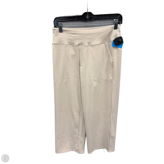 Athletic Leggings By Clothes Mentor In Cream, Size: M