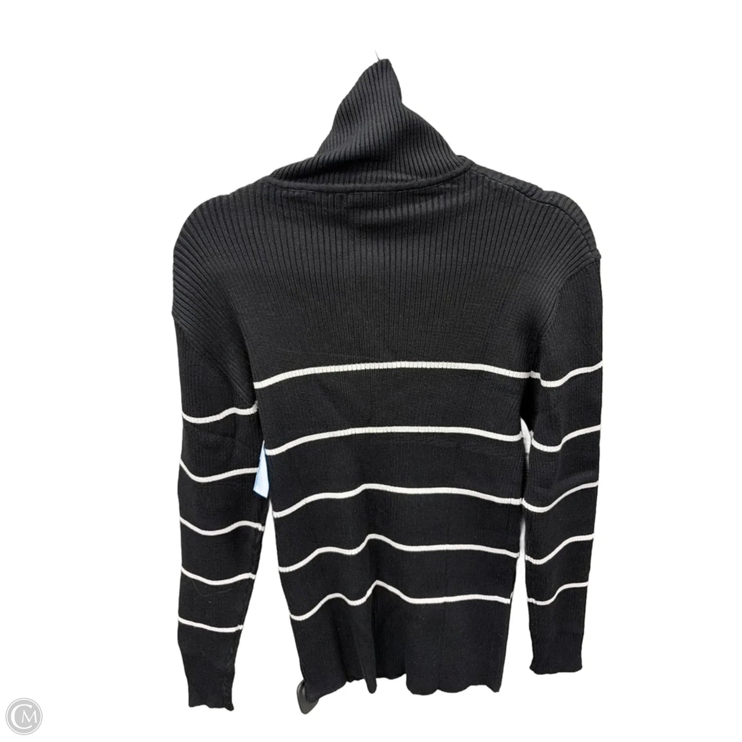 Sweater By Clothes Mentor In Striped Pattern, Size: M