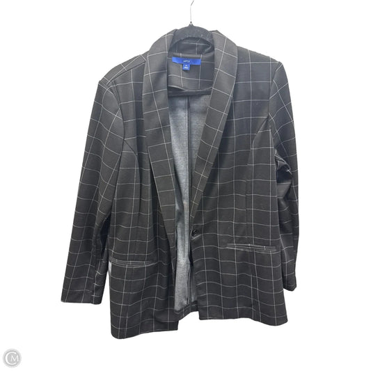 Blazer By Apt 9 In Black, Size: Xl