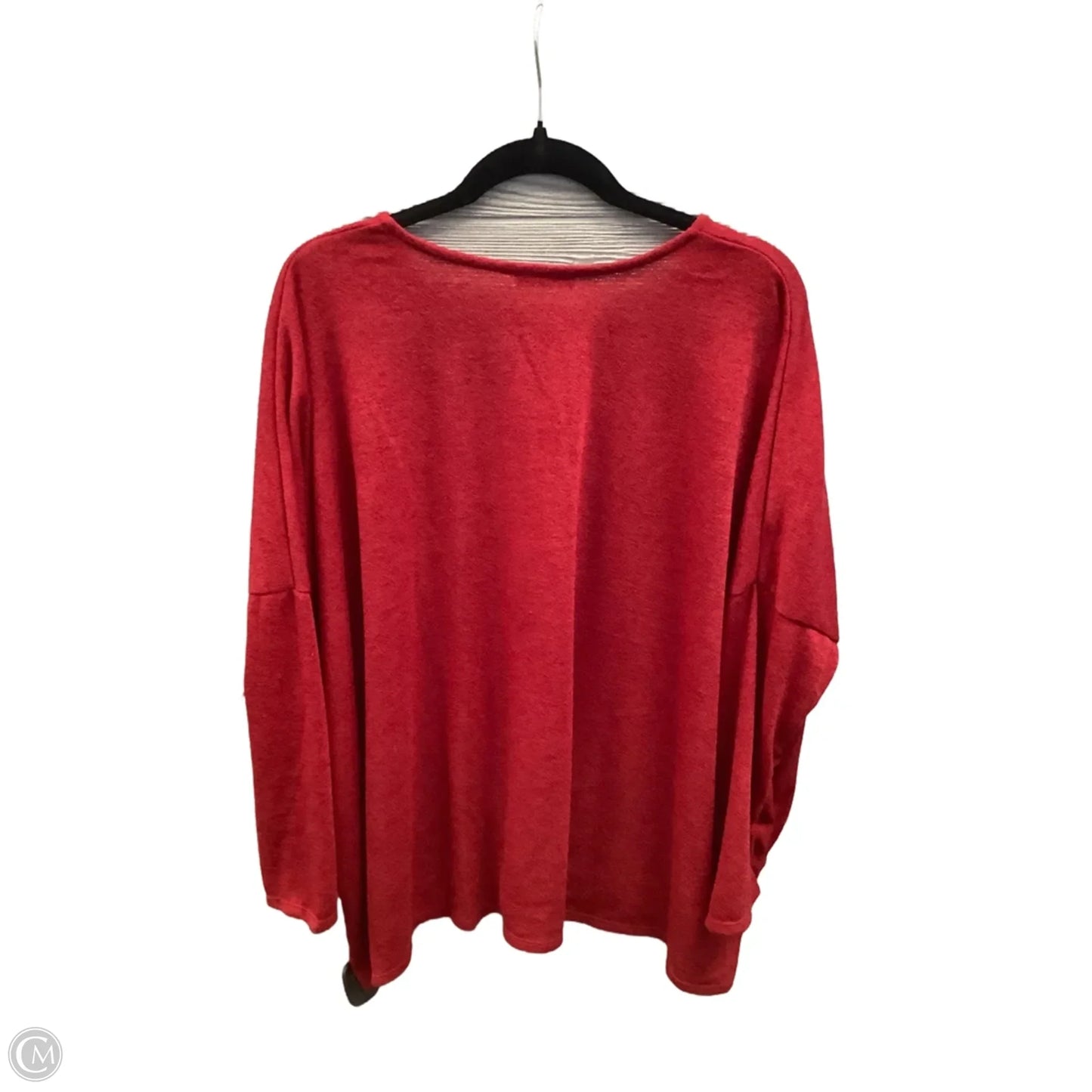 Top Long Sleeve By Heimish Usa In Red, Size: M
