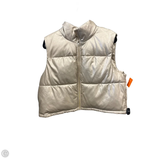 Vest Puffer & Quilted By Marc New York In Gold, Size: Xl