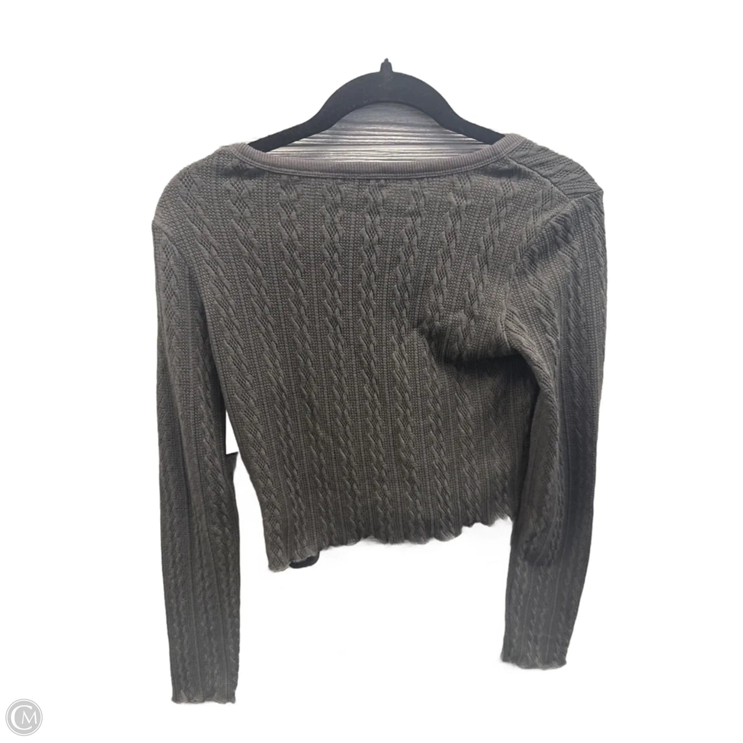 Top Long Sleeve By Union Bay In Grey, Size: M