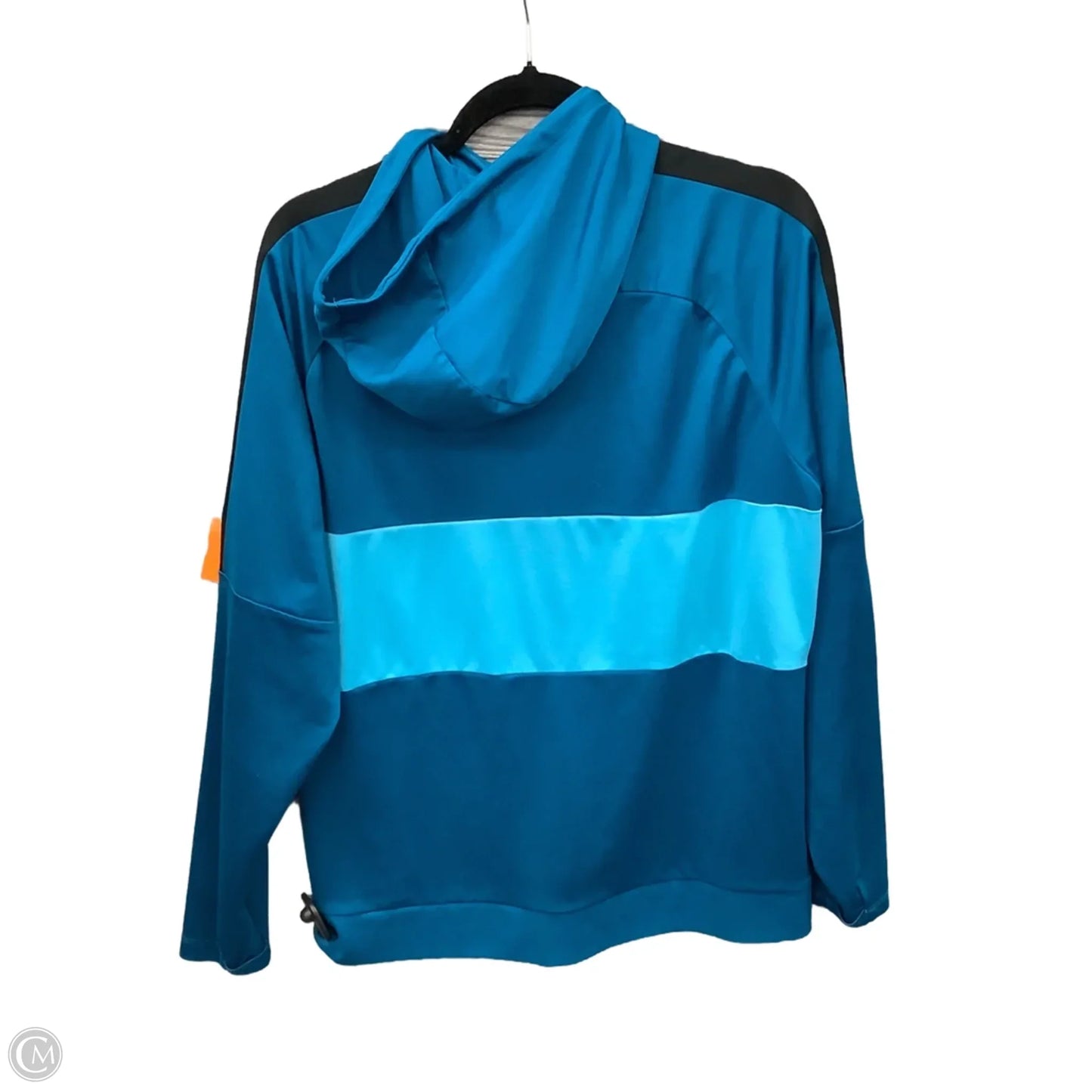 Athletic Sweatshirt Hoodie By Nike Apparel In Blue, Size: L