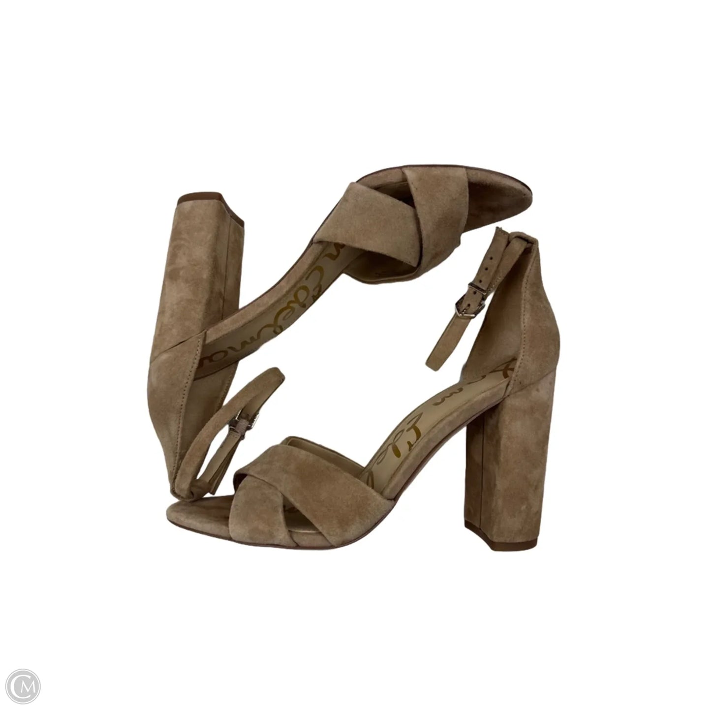Shoes Heels Block By Sam Edelman In Beige, Size: 10