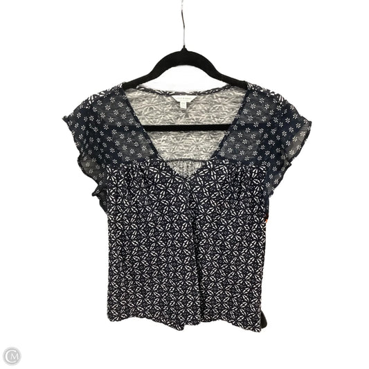 Top Sleeveless By Lucky Brand In Blue, Size: S