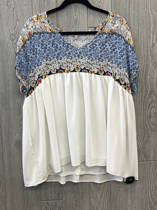 Top Short Sleeve By White Birch  Size: L