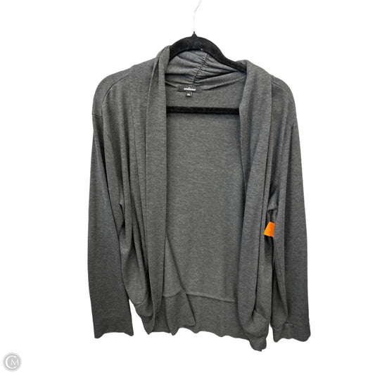 Cardigan By Ambiance Apparel In Grey, Size: 3x