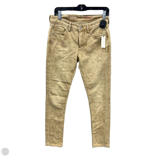Jeans Straight By Pilcro In Beige, Size: 2l