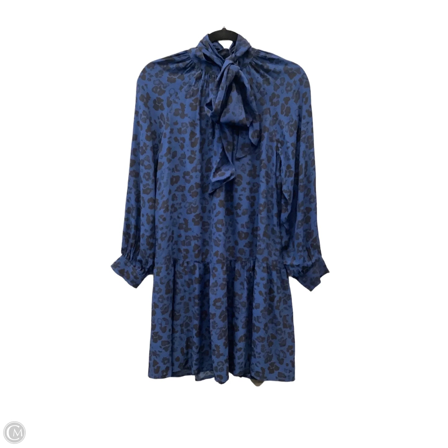 Dress Casual Midi By Gap In Black & Blue, Size: S