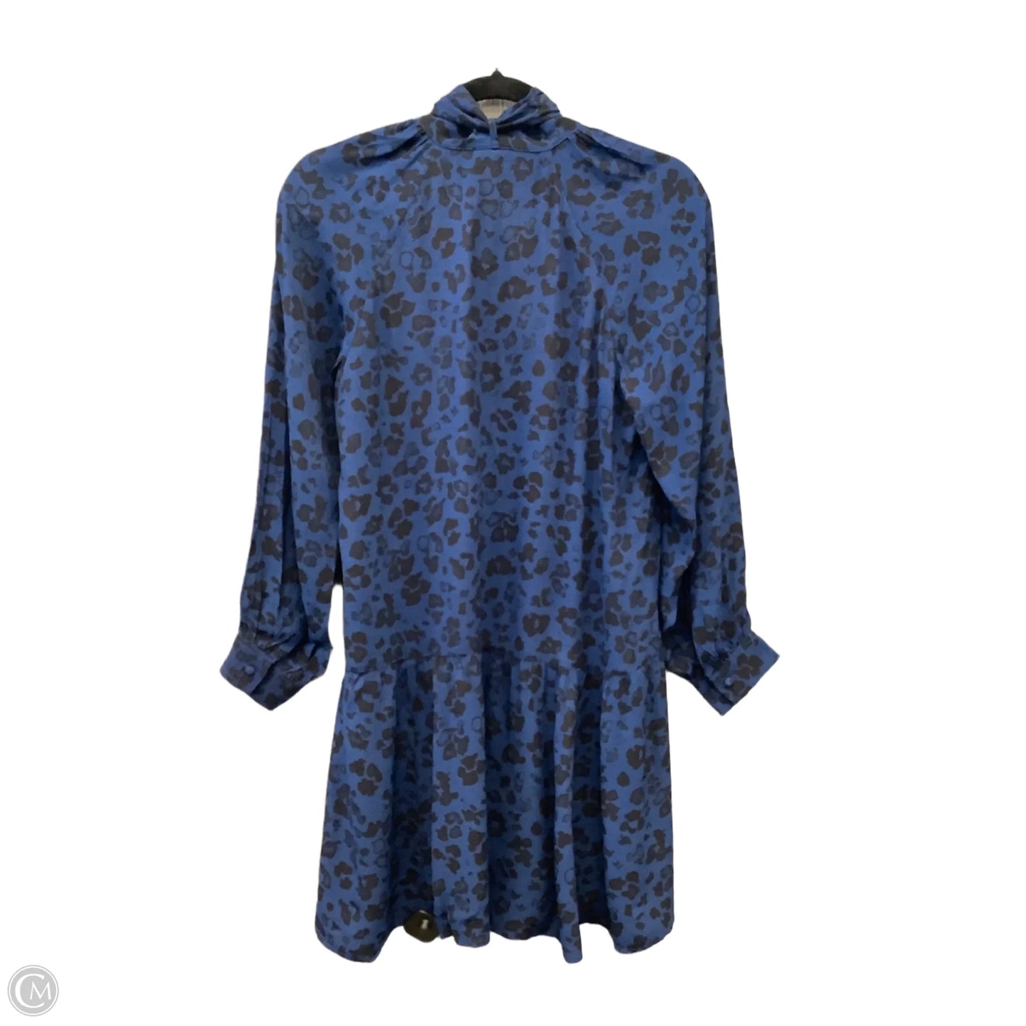 Dress Casual Midi By Gap In Black & Blue, Size: S