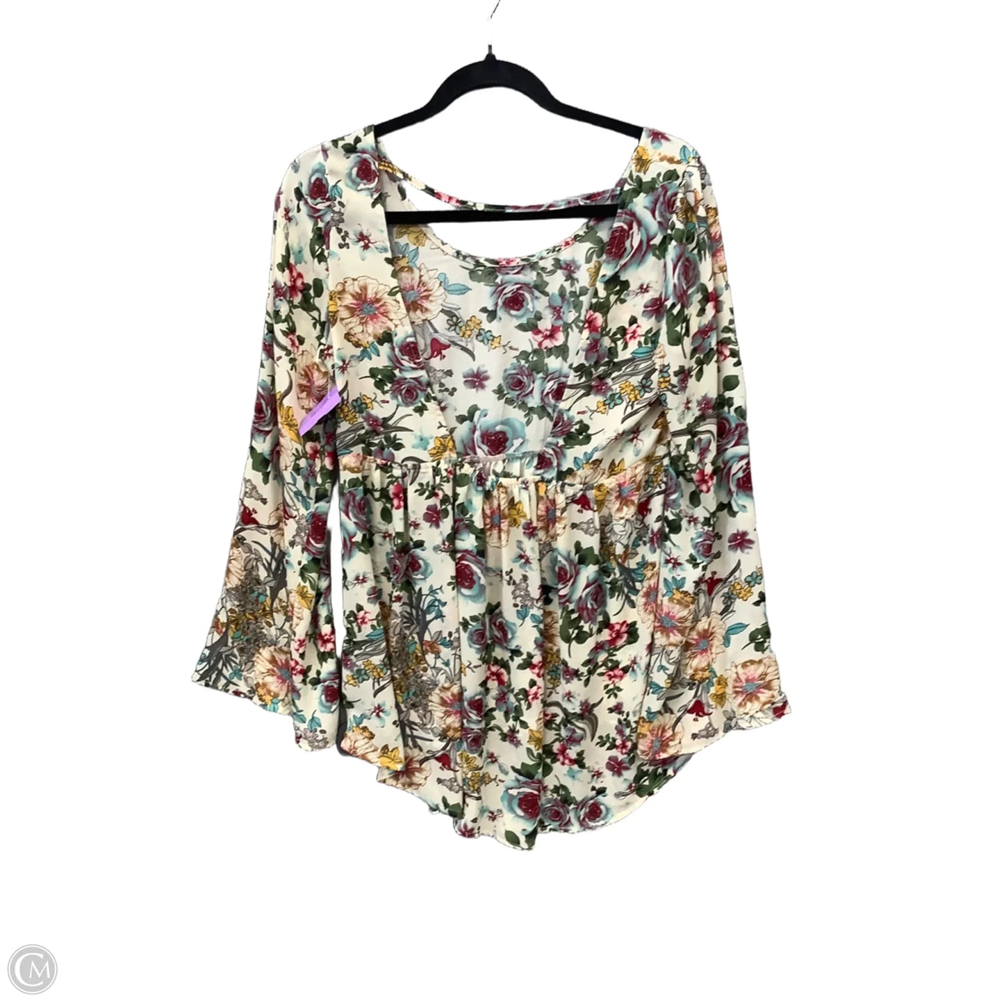Dress Casual Short By Clothes Mentor In Floral Print, Size: M