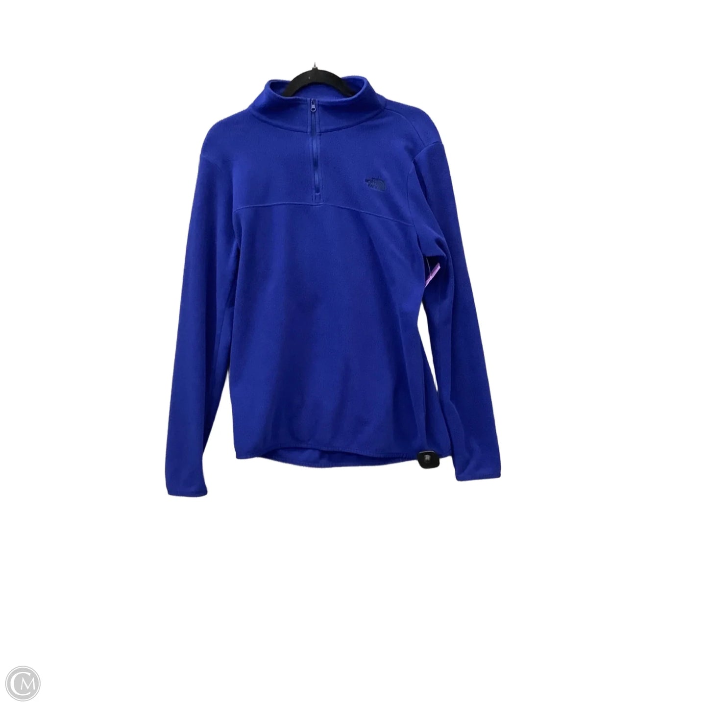 Athletic Sweatshirt Collar By The North Face In Blue, Size: L