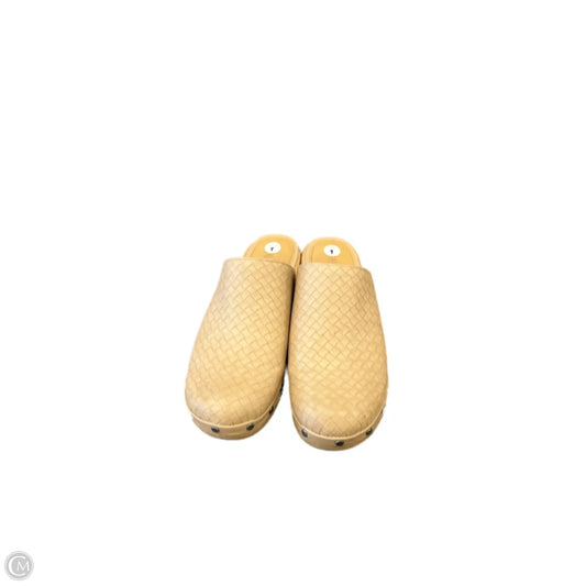 Shoes Heels Block By Falls Creek In Tan, Size: 9