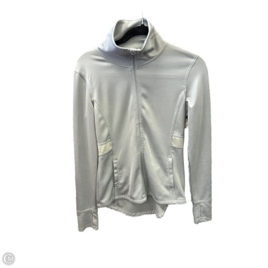 Athletic Jacket By Apana In Grey, Size: S