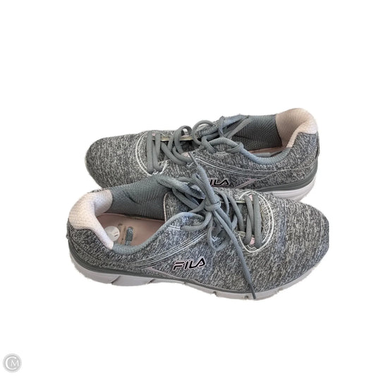 Shoes Athletic By Fila In Grey, Size: 11
