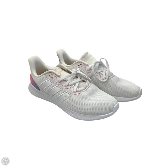 Shoes Athletic By Adidas In White, Size: 10