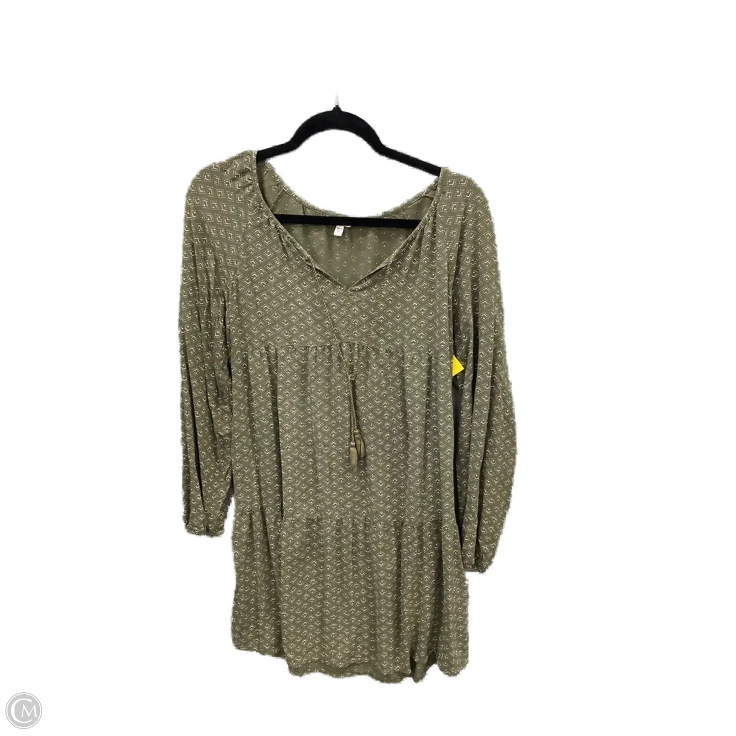 Dress Casual Midi By Sonoma In Green, Size: M