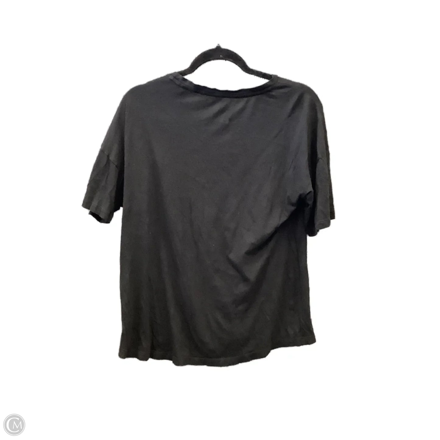 Athletic Top Short Sleeve By Puma In Black, Size: S