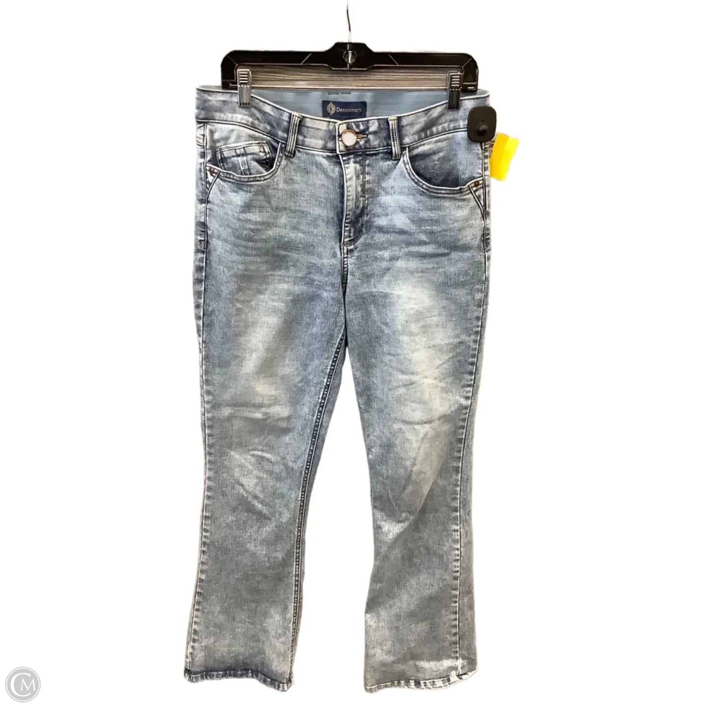 Jeans Straight By Democracy In Blue Denim, Size: 12