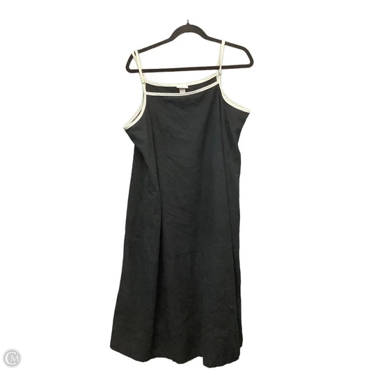 Dress Casual Maxi By Ava & Viv In Black, Size: 1x