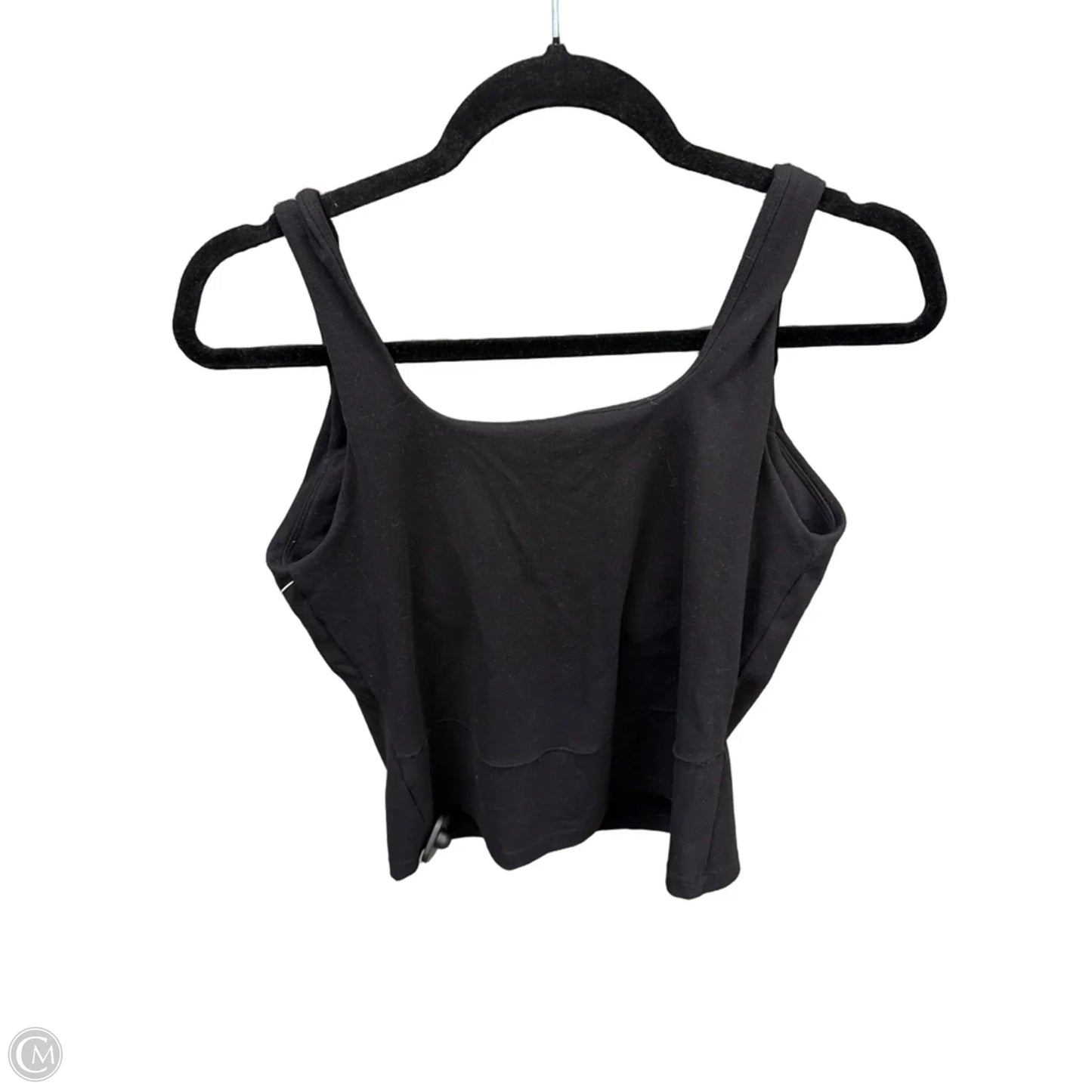 Athletic Tank Top By Flx In Black, Size: L