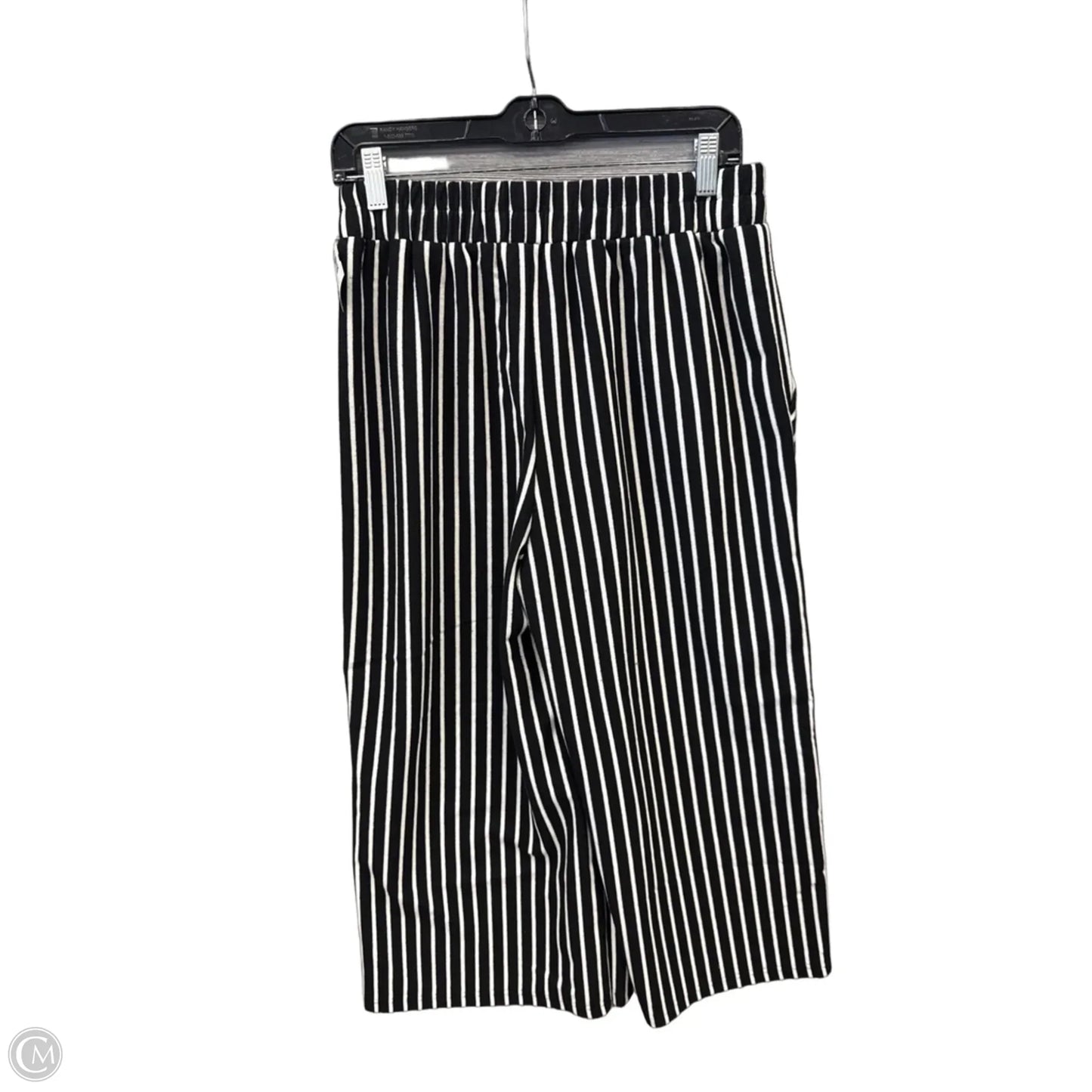 Pants Wide Leg By Clothes Mentor In Striped Pattern, Size: L