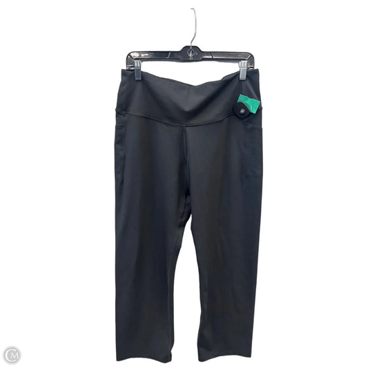 Athletic Pants By All In Motion In Black, Size: Xl